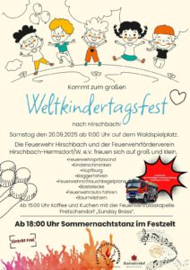 Mehr über den Artikel erfahren Weltkindertag in Hirschbach