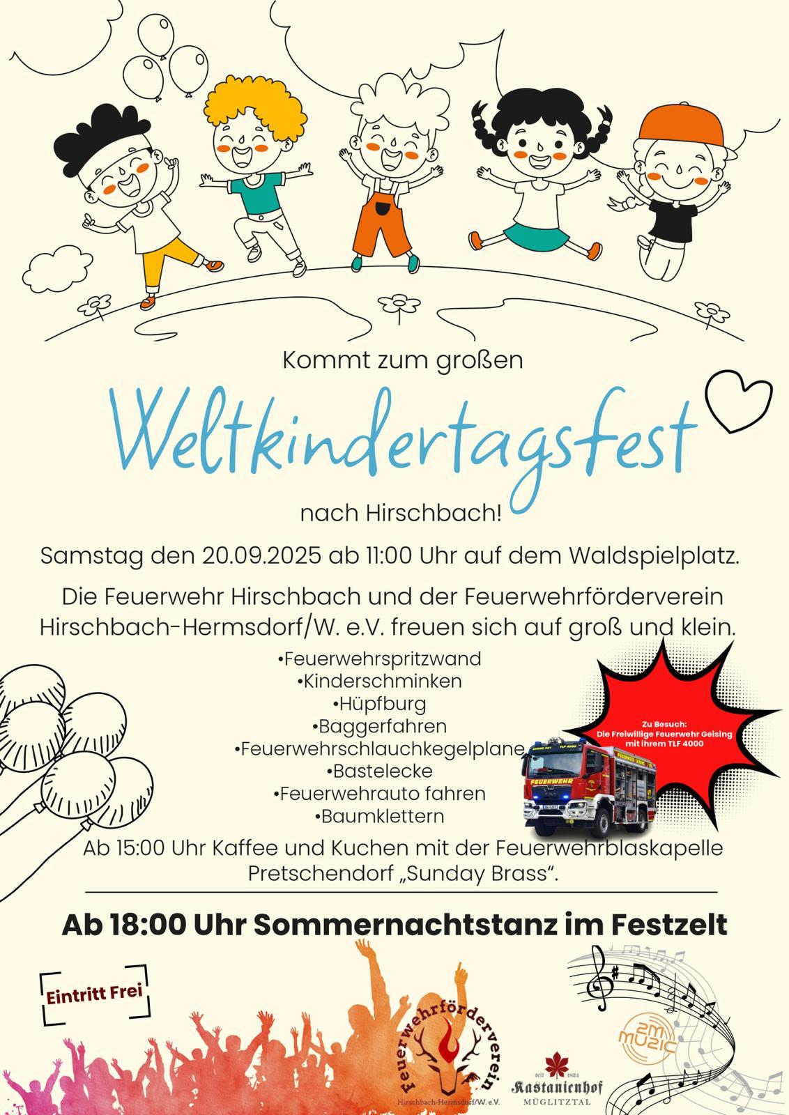 Du betrachtest gerade Weltkindertag in Hirschbach